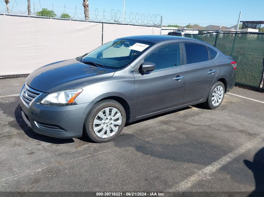 2015 Nissan Sentra Fe+ S/S/Sl/Sr/Sv VIN: 3N1AB7AP5FL632364 Lot: 39718321