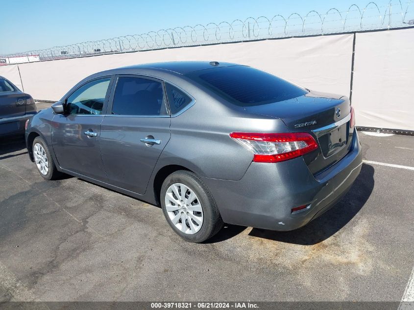 2015 Nissan Sentra Fe+ S/S/Sl/Sr/Sv VIN: 3N1AB7AP5FL632364 Lot: 39718321