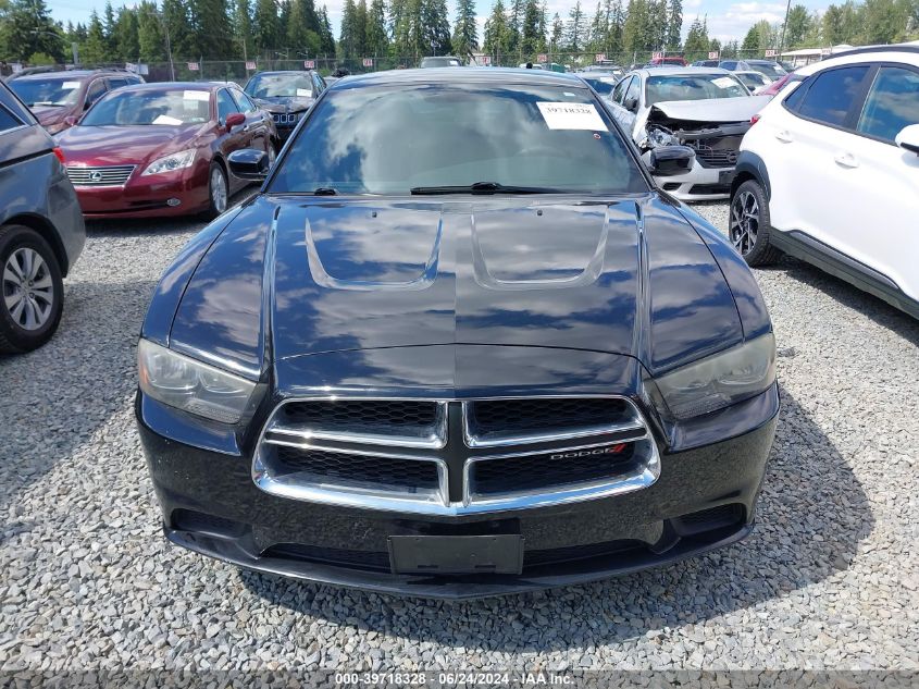 2012 Dodge Charger Se VIN: 2C3CDXBG7CH212287 Lot: 39718328