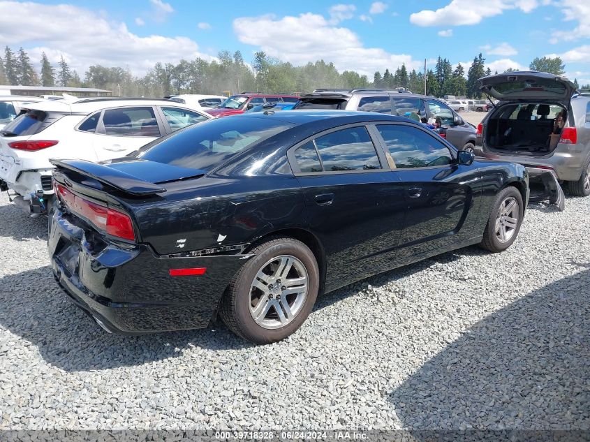 2012 Dodge Charger Se VIN: 2C3CDXBG7CH212287 Lot: 39718328