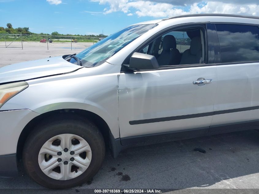 2014 Chevrolet Traverse Ls VIN: 1GNKRFKD6EJ143349 Lot: 39718369