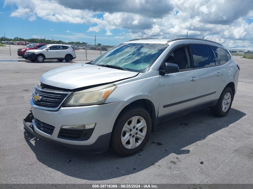 2014 Chevrolet Traverse Ls VIN: 1GNKRFKD6EJ143349 Lot: 39718369