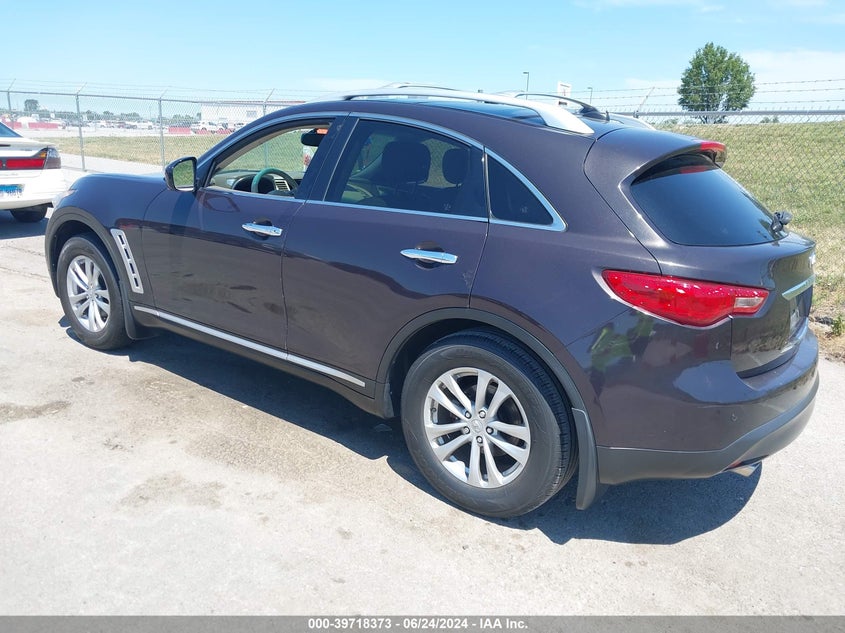 2010 Infiniti Fx35 VIN: JN8AS1MW4AM850389 Lot: 39718373