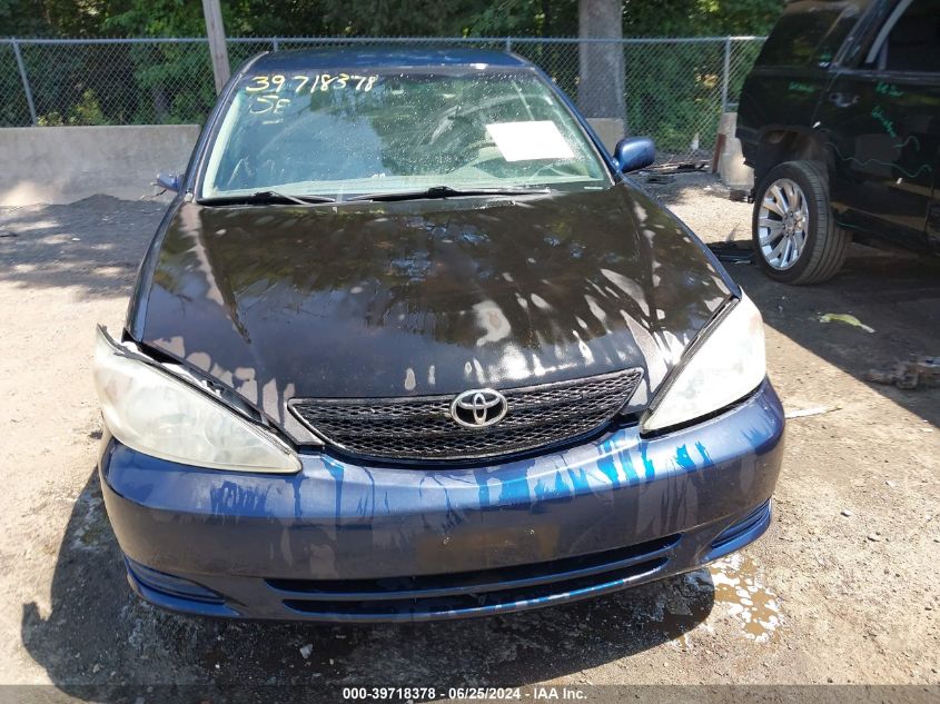 2004 Toyota Camry Xle VIN: 4T1BE30K14U284584 Lot: 39718378