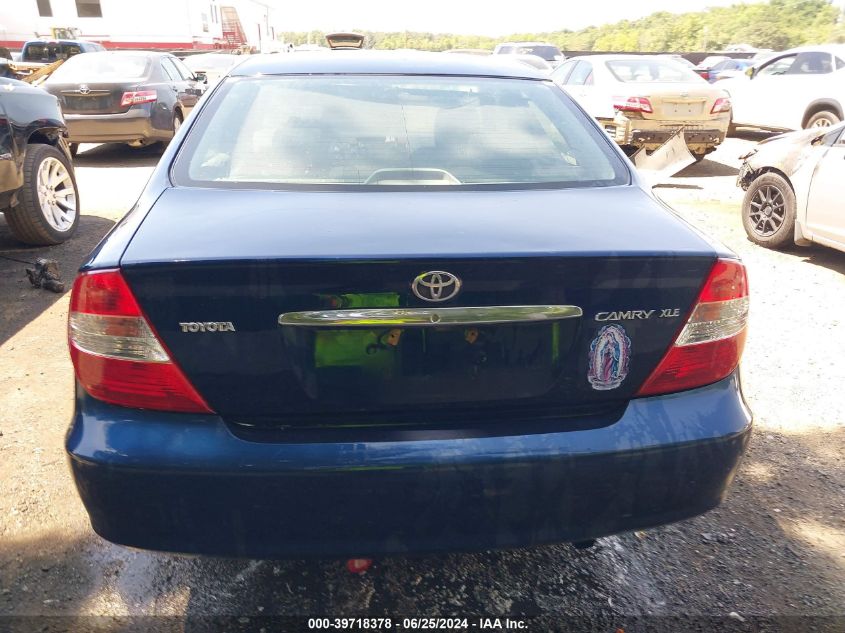 2004 Toyota Camry Xle VIN: 4T1BE30K14U284584 Lot: 39718378
