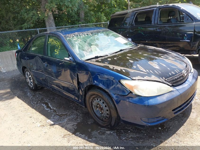 2004 Toyota Camry Xle VIN: 4T1BE30K14U284584 Lot: 39718378