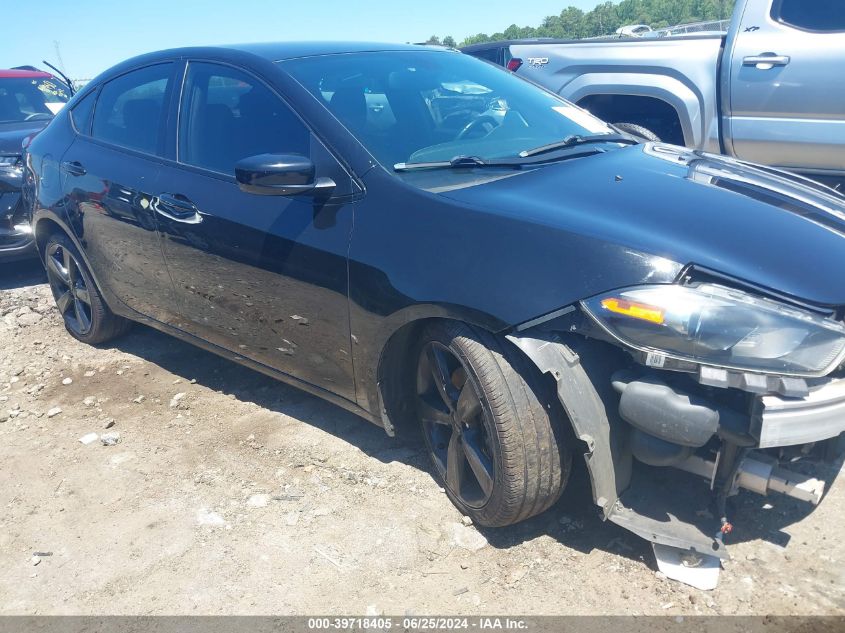 2015 Dodge Dart Sxt VIN: 1C3CDFBB7FD336947 Lot: 39718405