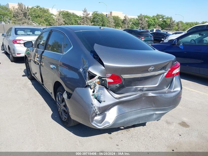 2015 Nissan Sentra Fe+ S/S/Sl/Sr/Sv VIN: 3N1AB7AP9FL660619 Lot: 39718406