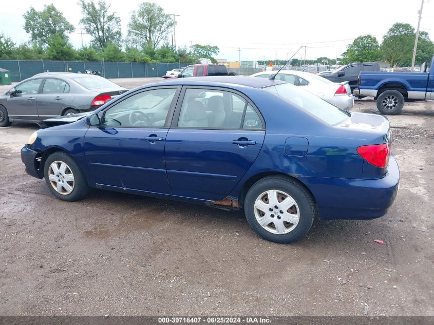 2005 Toyota Corolla Le VIN: 1NXBR32E75Z354487 Lot: 39718407