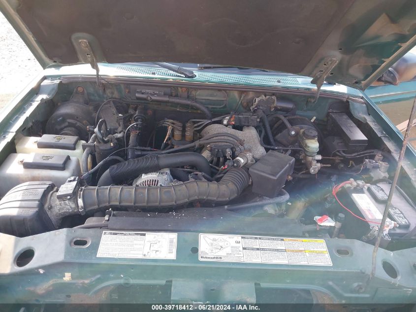 2000 Ford Ranger Xl/Xlt VIN: 1FTYR14V3YPB37392 Lot: 39718412