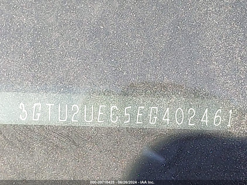 2014 GMC SIERRA 1500 SLE - 3GTU2UEC5EG402461