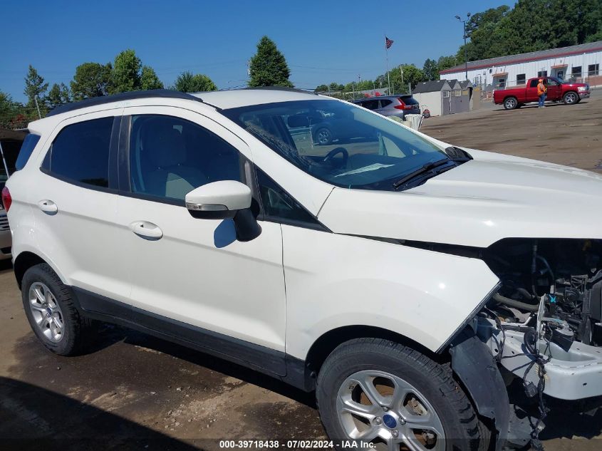 2020 Ford Ecosport Se VIN: MAJ6S3GL0LC348587 Lot: 39718438