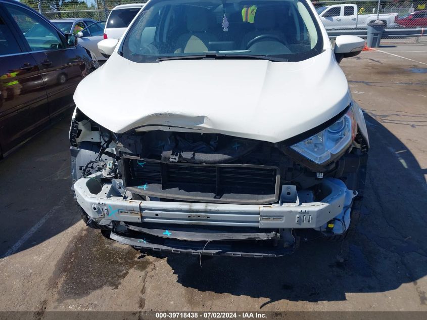 2020 Ford Ecosport Se VIN: MAJ6S3GL0LC348587 Lot: 39718438