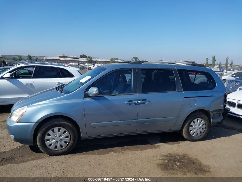 2012 Kia Sedona Lx VIN: KNDMG4C79C6441124 Lot: 39718457