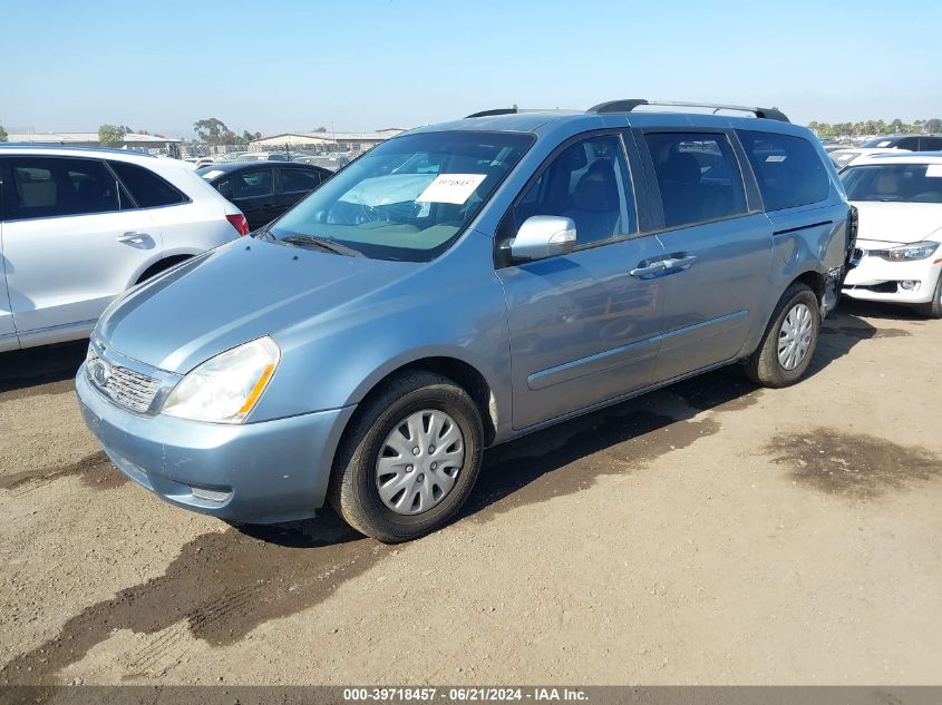 2012 Kia Sedona Lx VIN: KNDMG4C79C6441124 Lot: 39718457