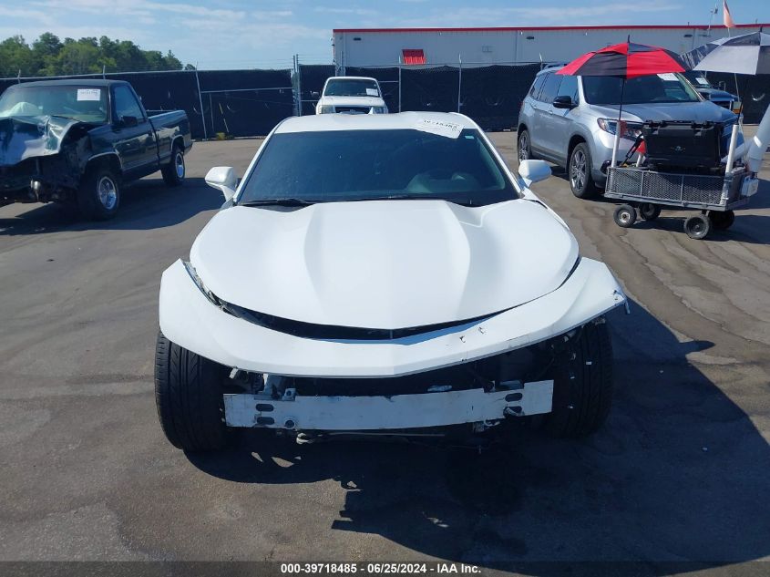 2021 Chevrolet Camaro Rwd 1Lt VIN: 1G1FB1RS5M0130580 Lot: 39718485