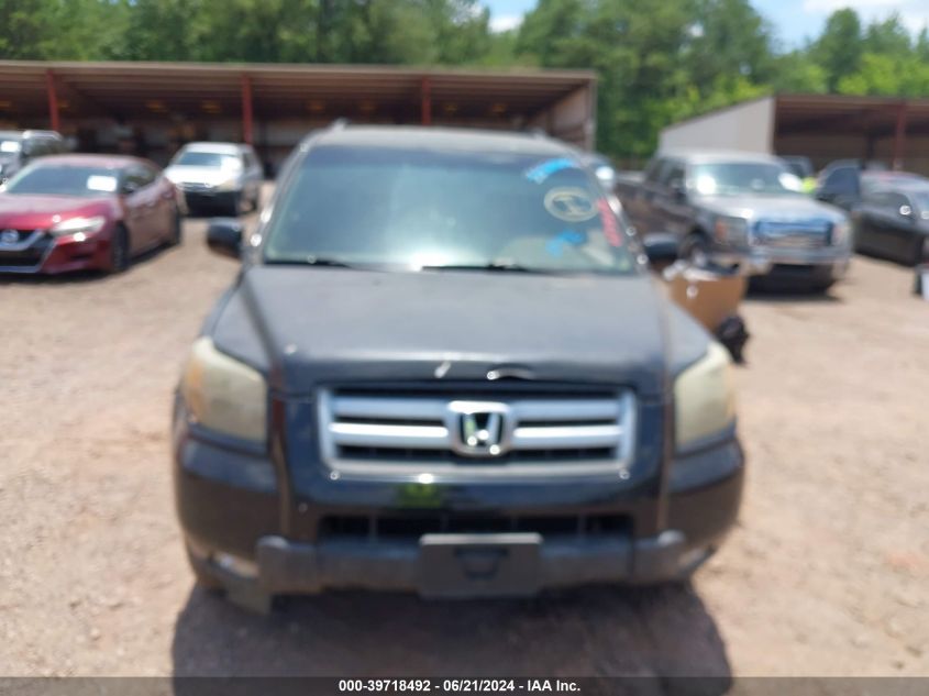 2007 Honda Pilot Ex VIN: 5FNYF28417B034433 Lot: 39718492