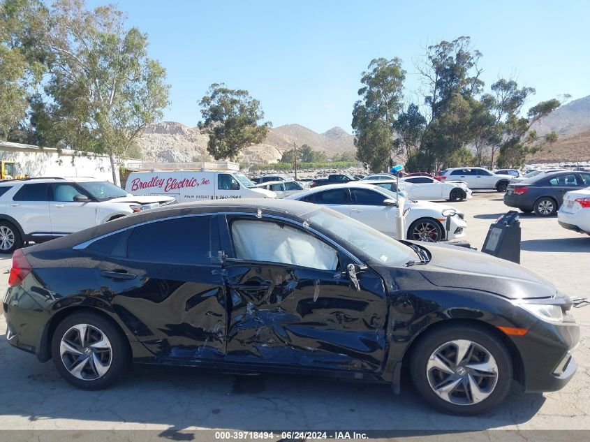 2019 Honda Civic Lx VIN: 2HGFC2F62KH547876 Lot: 39718494