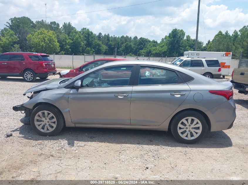 2022 Hyundai Accent Se VIN: 3KPC24A67NE175541 Lot: 39718525