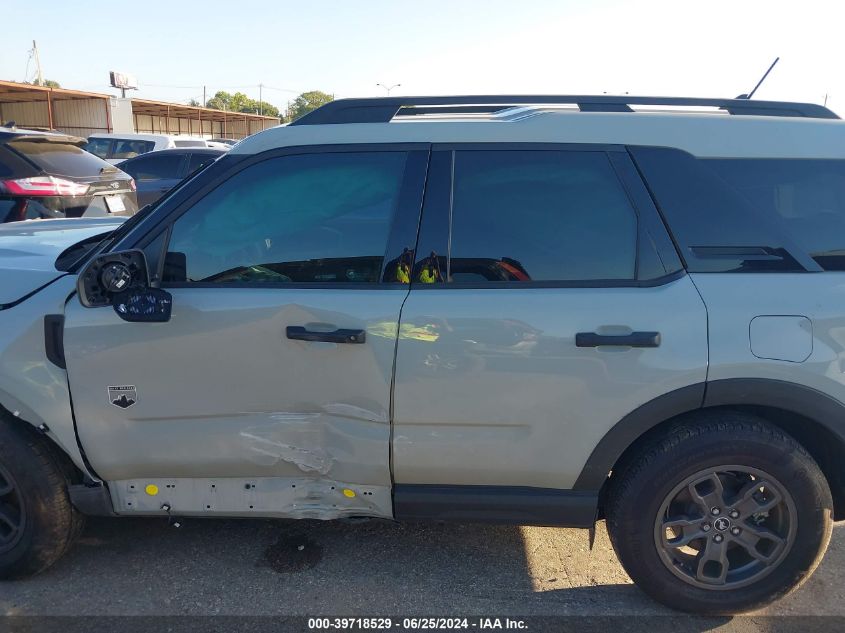 2022 Ford Bronco Sport Big Bend VIN: 3FMCR9B65NRE35074 Lot: 39718529