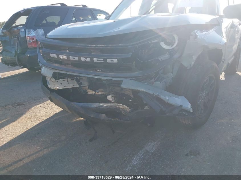 2022 Ford Bronco Sport Big Bend VIN: 3FMCR9B65NRE35074 Lot: 39718529