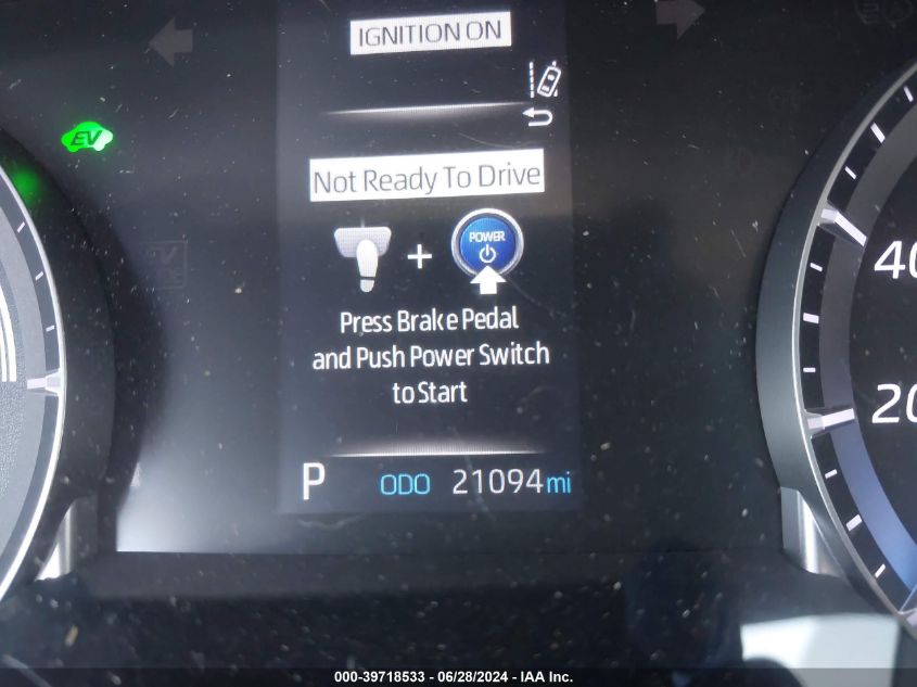 2021 Toyota Highlander Hybrid Le VIN: 5TDBBRCH5MS024905 Lot: 39718533