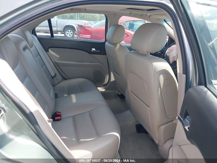 2008 Ford Fusion Sel VIN: 3FAHP08178R237565 Lot: 39718537