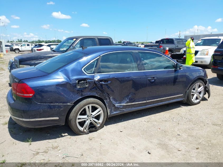 1VWBV7A39FC038536 2015 Volkswagen Passat 2.0L Tdi Se