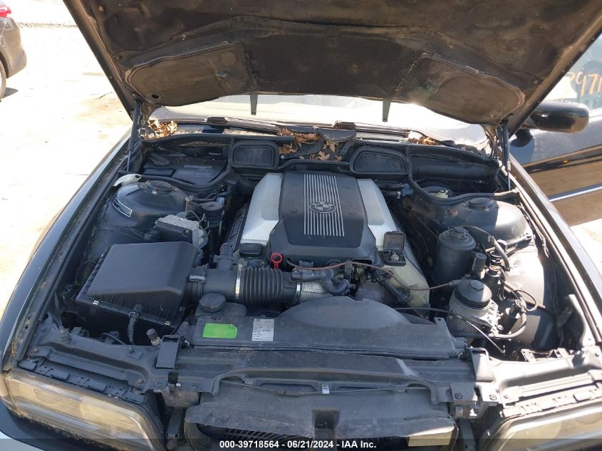 1997 BMW 740Il VIN: WBAGJ8329VDL41403 Lot: 39718564