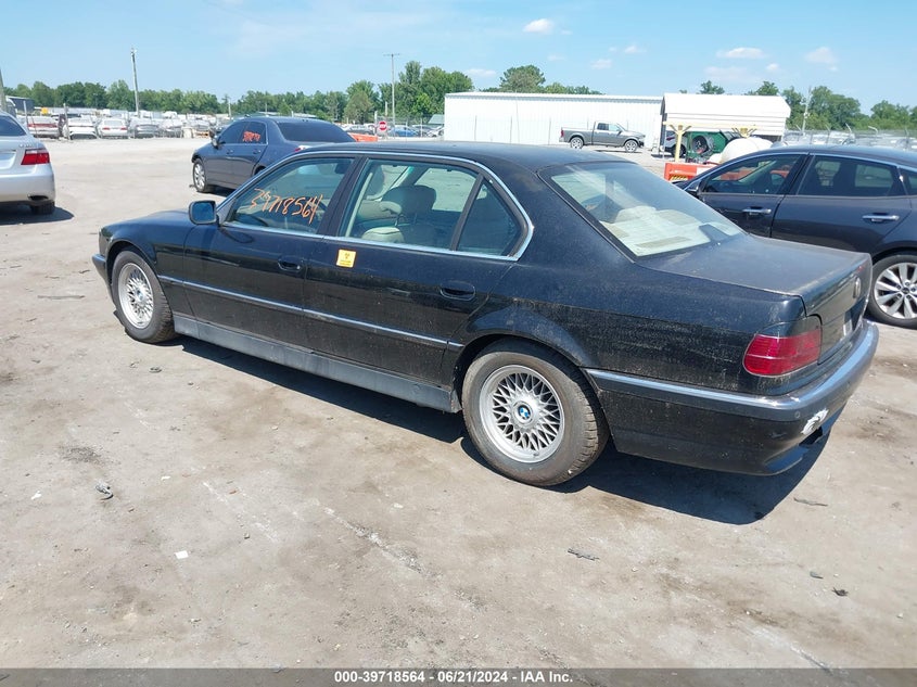 1997 BMW 740Il VIN: WBAGJ8329VDL41403 Lot: 39718564