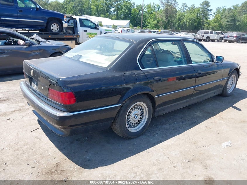 1997 BMW 740Il VIN: WBAGJ8329VDL41403 Lot: 39718564
