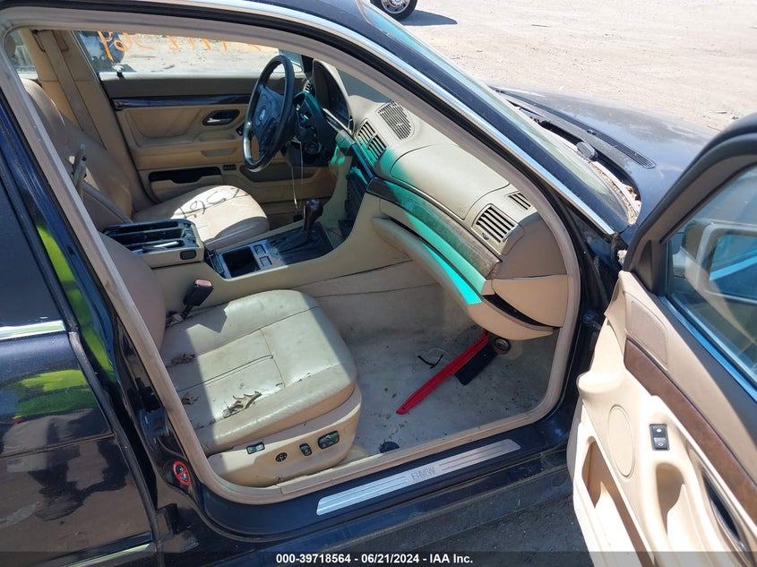 1997 BMW 740Il VIN: WBAGJ8329VDL41403 Lot: 39718564