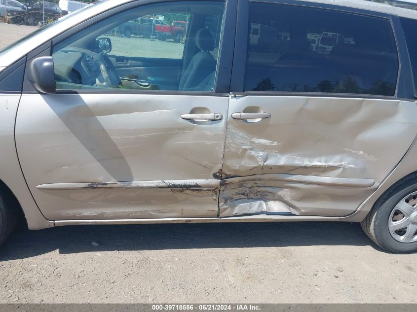 2008 Toyota Sienna Le VIN: 5TDZK23C78S204385 Lot: 39718586