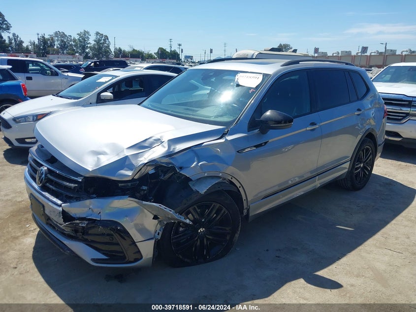 2022 VOLKSWAGEN TIGUAN 2.0L I4   N(VIN: 3VVCB7AX7NM066627