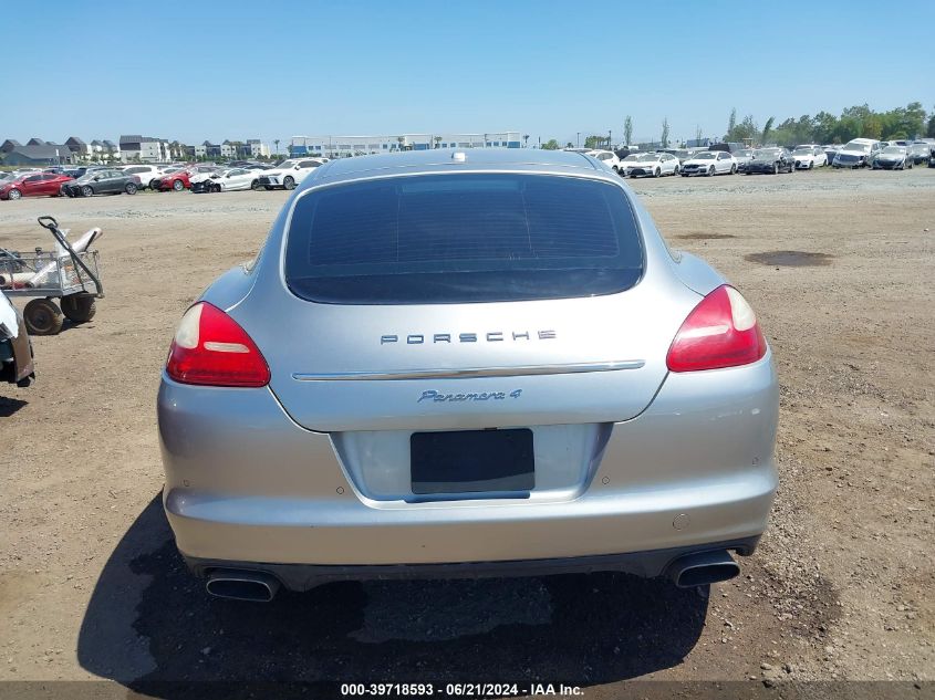 2011 Porsche Panamera VIN: WP0AA2A75BL013630 Lot: 39718593