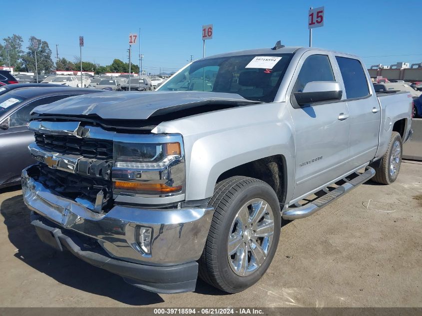 2018 Chevrolet Silverado K1500 Lt VIN: 3GCUKREC1JG238441 Lot: 39718594