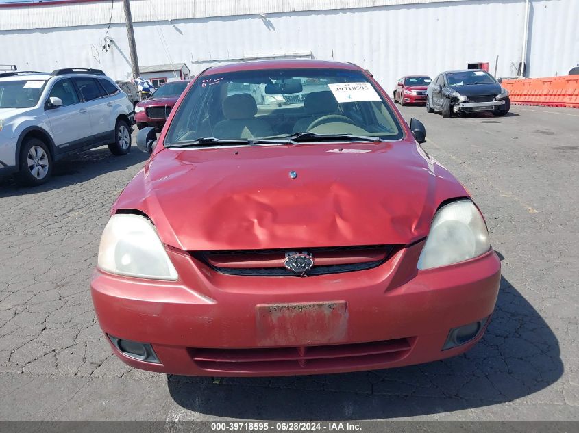 2003 Kia Rio VIN: KNADC125X36231218 Lot: 39718595