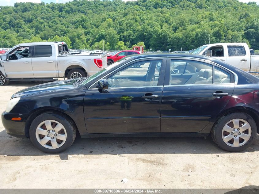 2007 Kia Optima Lx VIN: KNAGE123875130079 Lot: 39718596