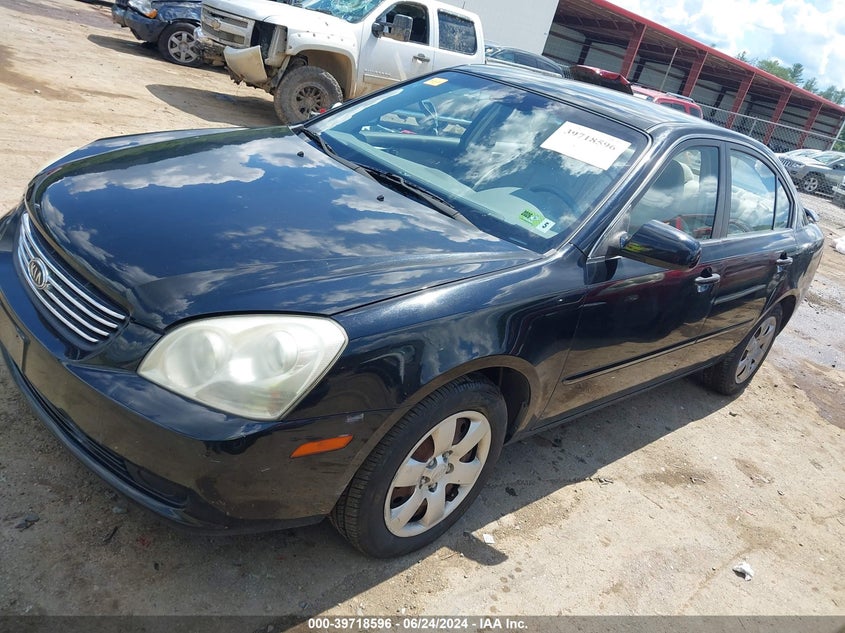 2007 Kia Optima Lx VIN: KNAGE123875130079 Lot: 39718596