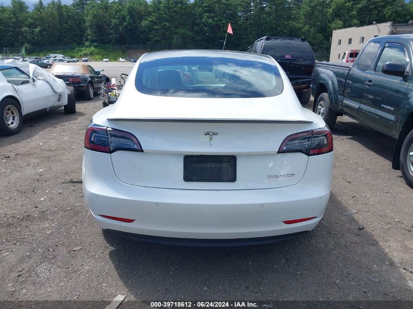 2020 Tesla Model 3 Performance Dual Motor All-Wheel Drive VIN: 5YJ3E1EC9LF624263 Lot: 39718612