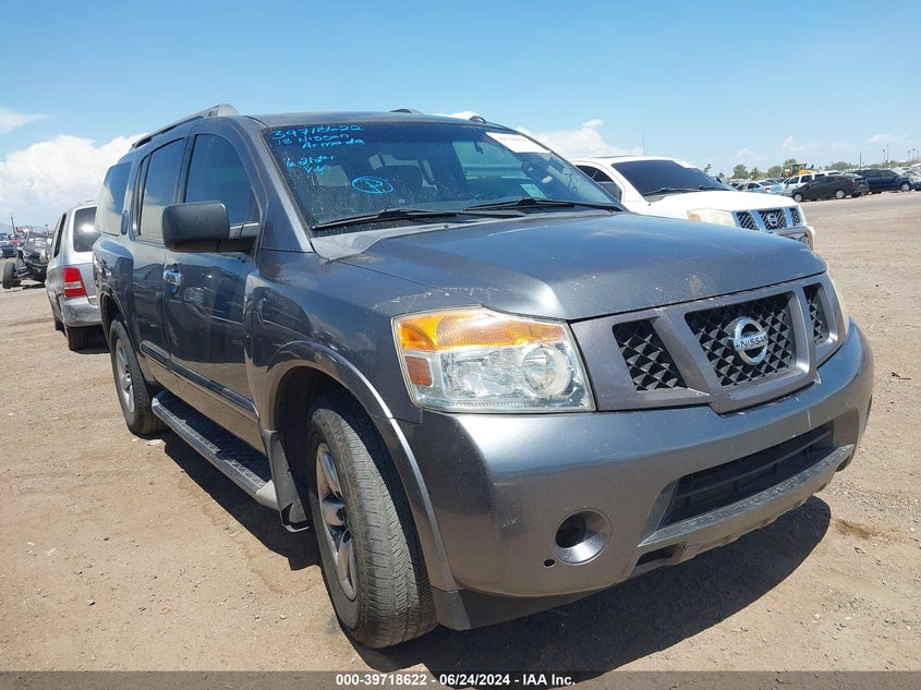 2013 Nissan Armada Sv VIN: 5N1AA0NC1DN609722 Lot: 39718622