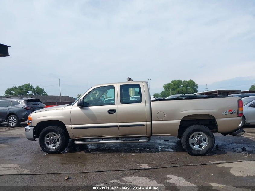 2004 GMC New Sierra K1500 VIN: 2GTEK19V741150217 Lot: 39718627