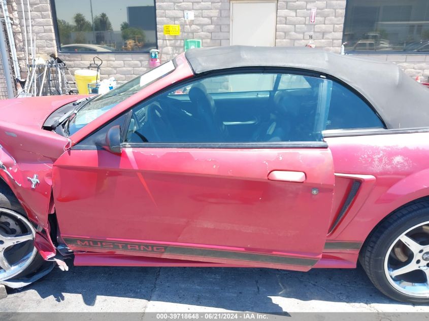 2002 Ford Mustang VIN: 1FAFP44452F151187 Lot: 39718648