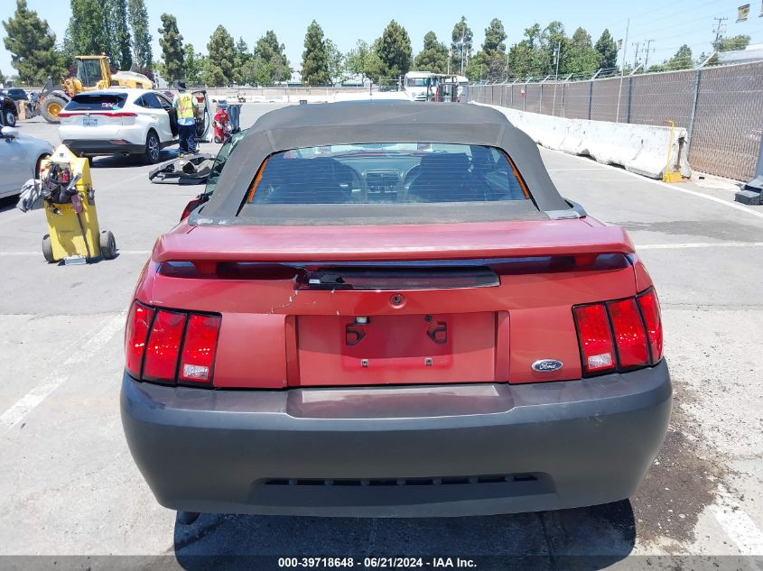 2002 Ford Mustang VIN: 1FAFP44452F151187 Lot: 39718648