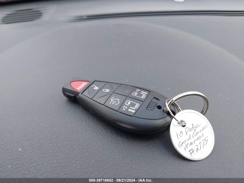 2010 Dodge Grand Caravan Crew VIN: 2D4RN6DXXAR462725 Lot: 39718652