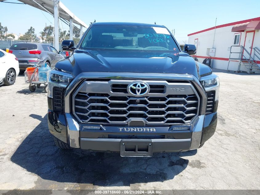 2024 Toyota Tundra Hybrid Platinum VIN: 5TFWC5EC4RX006051 Lot: 39718660