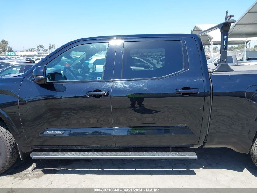 2024 Toyota Tundra Hybrid Platinum VIN: 5TFWC5EC4RX006051 Lot: 39718660