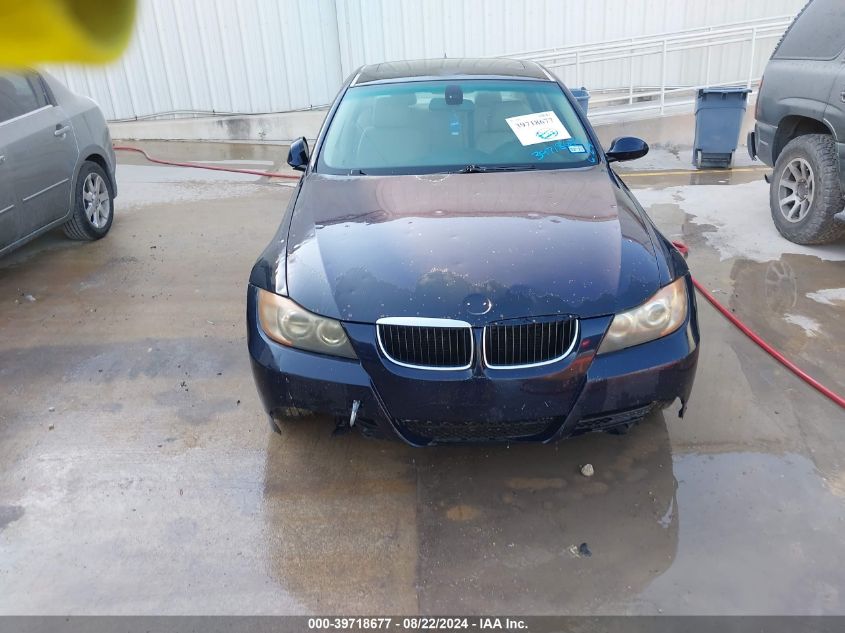 2006 BMW 325I VIN: WBAVB13556PT15161 Lot: 39718677