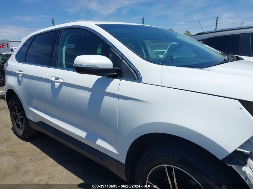 2018 Ford Edge Sel VIN: 2FMPK3J98JBB59447 Lot: 39718695