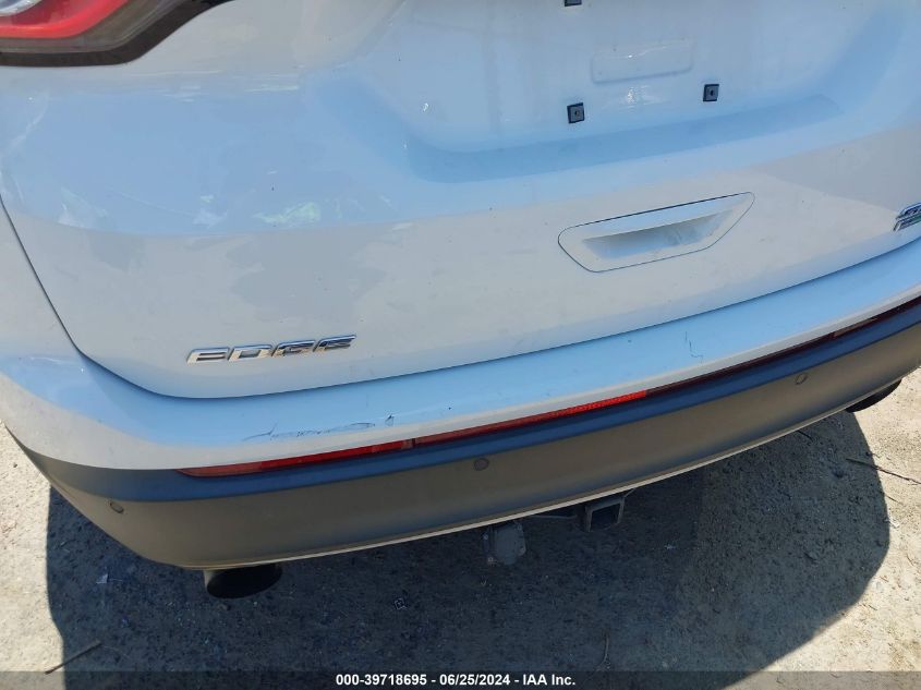 2018 Ford Edge Sel VIN: 2FMPK3J98JBB59447 Lot: 39718695